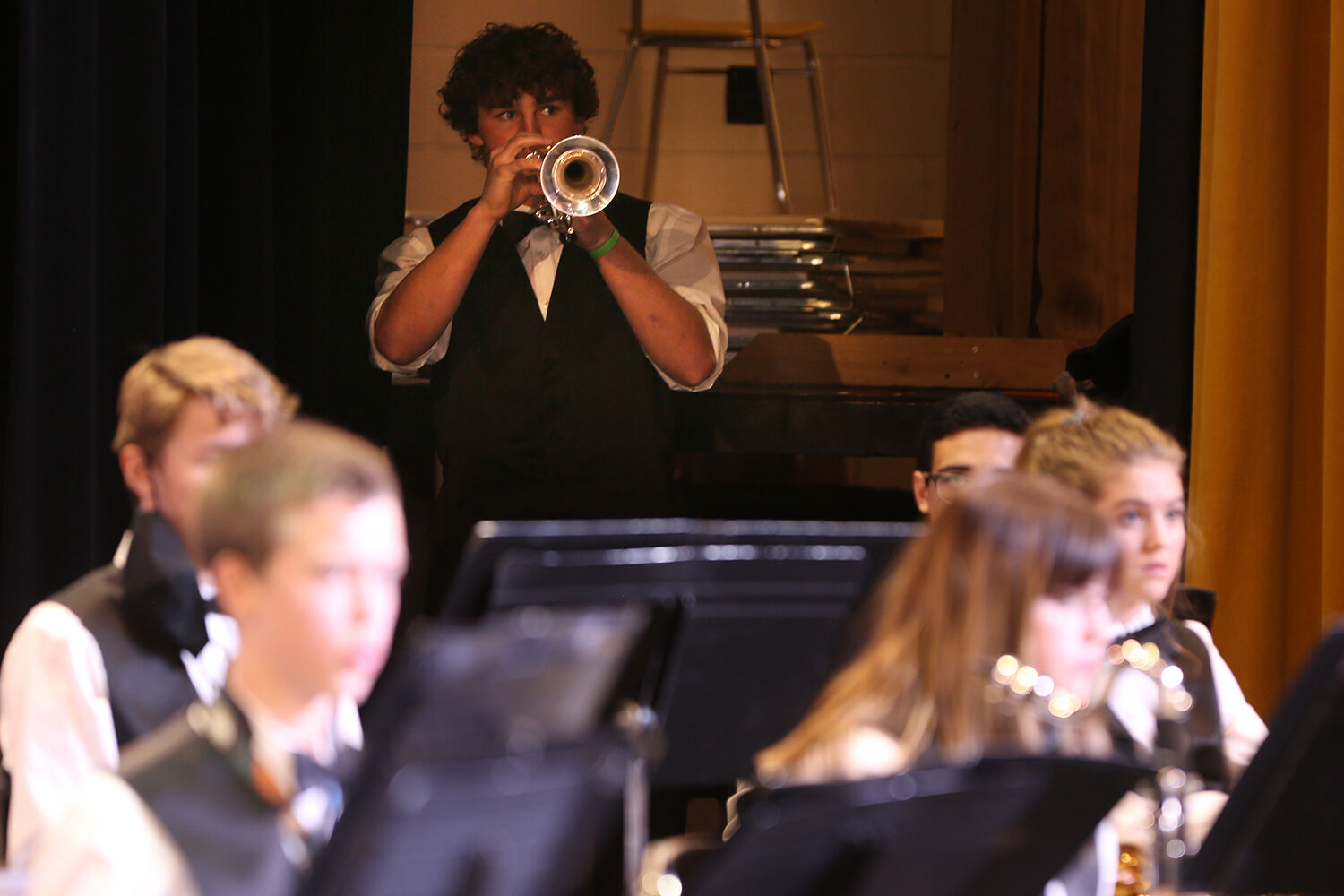 Jace Skovgard performs his solo